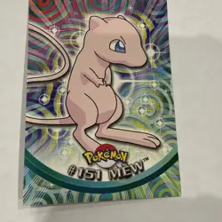 2000 Topps Pokemon TV Animation Edition Series 3 #151 Mew Blue Label MP - Image 1