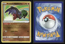 Radiant Hawlucha 081/189 Astral Radiance Holo NM/M Pokemon - Image 3