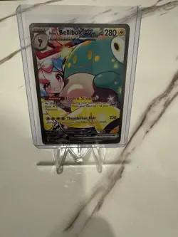 Pokemon Iono's Bellibolt EX 183/159 Special Illustration Rare Full Art Holo Sv09 - Image 1