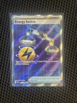 Energy Switch 107/084 Pitch Black Ultra Rare Pokemon Near Mint In Hand - Image 1