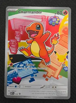 First Partner Pokemon Mega Evolution Promo 038 Charmander NM - Image 1