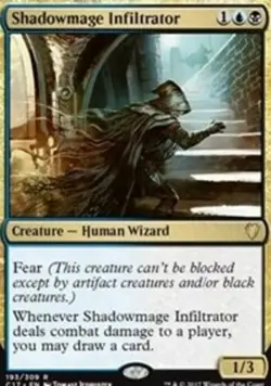 Shadowmage Infiltrator ~ Near Mint Commander 2017 MTG Magic UltimateMTG Multi-Co - Image 1