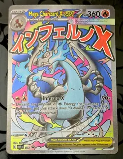 The Pokemon Company Pokemon TCG Mega Charizard X EX Holo Promo 023 360HP - Image 1