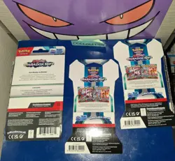 Pokemon Paradox Rift Blister Pack Sleeved Packs Lot 3 Sealed Booster Packs - Image 2