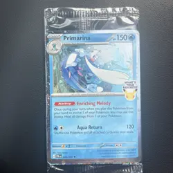 Pokemon TCG Primarina Sealed Barnes & Noble Promo - Image 3