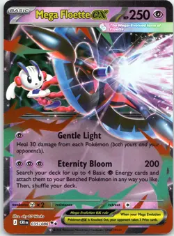 Mega Floette ex 035/086 Double Rare Chaos Rising Holo NM - Image 1