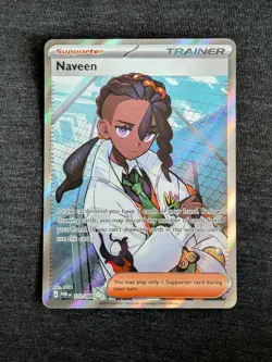 Pokemon Naveen Trainer Full Art Holo Perfect Order 112/088 English 2026 NM - Image 1