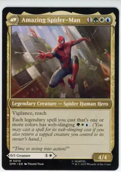 Magic the Gathering Marvel's Spider-Man Peter Parker M 0010 Standard Regular - Image 2