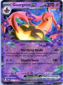 Gourgeist ex 041/086 Double Rare Chaos Rising Holo NM - Image 1