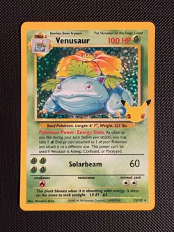Pokemon Venusaur 15/102 Celebrations: Classic Collection Pokemon Holo NM - Image 1