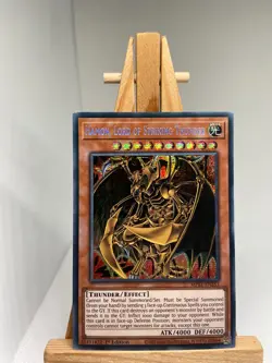Hamon Lord Of Striking Thunder Prismatic Secret 1st Edition MP21-EN253 LP YuGiOh - Image 1