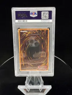 Tri-horned Dragon LOB-000 Secret Rare Reprint Yugioh PSA 9 - Image 2