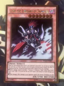 Yugioh: Gorz Emissary Of Darkness - PGL2-EN081 - Gold Rare - Unlimited - NM - Image 1
