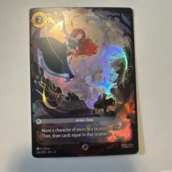 Disney Lorcana Enchanted Touch the Sky #240/204 Wilds Unknown Holo NM - Image 1