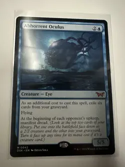 Abhorrent Oculus Duskmourn: House of Horror Regular - Image 1