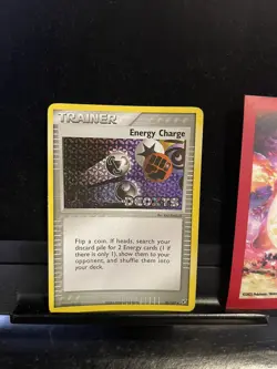 Pokemon Card ENERGY CHARGE Reversqe Holo🔥Stamped🔥EX DEOXYS 86/107 363💎NM💎 - Image 1