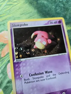 Slowpoke - EX6: FireRed & LeafGreen (80/112) Reverse Holo Common Pokemon Card MP - Image 3