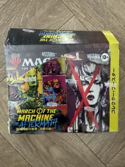 Magic The Gathering March of the Machine Collector Booster Box Japanese 🇯🇵 - Image 1
