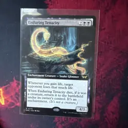 Enduring Tenacity (Extended Art) Duskmourn: House of Horror Regular - Image 1