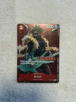 Brook ST01-011 Winner Pack Vol.4 One Piece Tournament Promo Card English - Image 1
