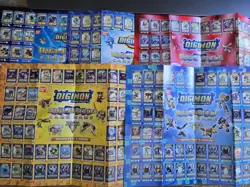 Digimon Digi-Battle Series 1-6 Trading Card Checklist Bandai 2000 - Image 1