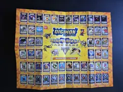Digimon Digi-Battle Series 1-6 Trading Card Checklist Bandai 2000 - Image 4