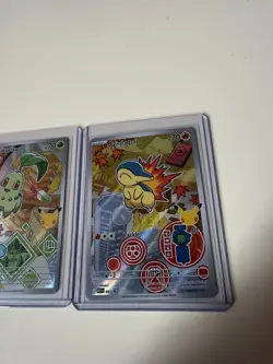 Pokemon First Partner Series 2 Johto / 3 Cards Chikorita, Totodile, Cyndaquil - Image 2