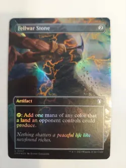 Fellwar Stone (Borderless) Commander Masters Foil - Image 1
