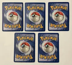 Pokemon TCG Fossil Holo Lot 5 Cards Hitmonlee Hypno x2 Lapras Haunter - Image 2
