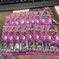 16 Lot Pokemon Card Game Night Wanderer Booster Pack Japanese - Factory Sealed - Image 1