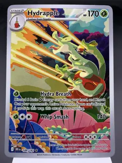 Hydrapple 188/182 - Illustration Rare - Destined Rivals Pokemon Card MINT - Image 1