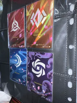 League of Legends Riftbound TCG Rune Rose Promo 3 cards set Holo Foil NR49 - Image 4