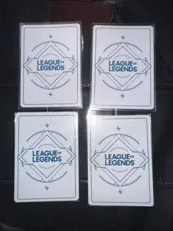 League of Legends Riftbound TCG Rune Rose Promo 3 cards set Holo Foil NR49 - Image 5