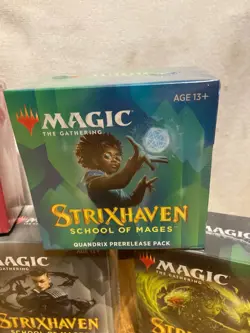 SET OF 5 MAGIC THE GATHERING SECRETS OF STRIXHAVEN PRERELEASE KIT PACK SEALED - Image 2