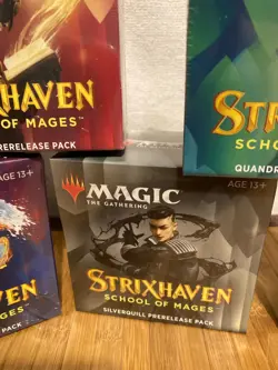 SET OF 5 MAGIC THE GATHERING SECRETS OF STRIXHAVEN PRERELEASE KIT PACK SEALED - Image 5