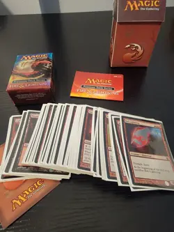 MTG Fire And & Lightning Premium Series Complete Deck M/NM - Image 1