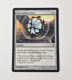 Magic: The Gathering Unwinding Clock 164 New Phyrexia Rare Regular English - Image 1