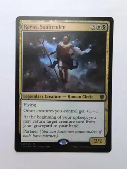 MTG Ravos, Soultender (C16) Commander 2016 Foil Mythic 039/351 - Image 1