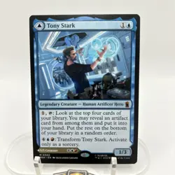 Wizards of the Coast MTG Tony Stark Mythic Regular Artifact Creature EN 80 - Image 2