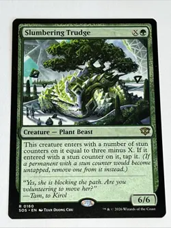 x1 Slumbering Trudge R MTG Secrets of Strixhaven M/NM, English - Image 1