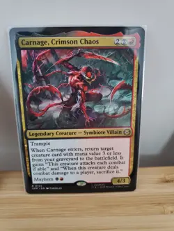 MTG ~ Carnage, Crimson Chaos ~ nMint ~ Ships NOW! ~ Spider-Man - Image 1