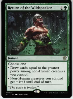 RETURN OF THE WILDSPEAKER 115 R NEAR MINT - Image 1