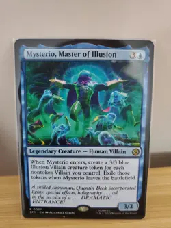 MTG ~ Mysterio, Master of Illusion ~ nMint ~ Ships NOW! ~ Spider-Man - Image 1