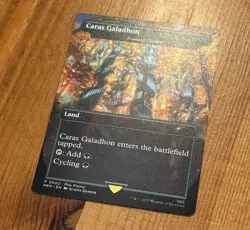 Caras Galadhon, P 0002, NM Promo, MTG Lord of the Rings LotR, PRM LTR Borderless - Image 2