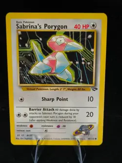Sabrina's Porygon 98/132 Common Gym Challenge Pokemon - Image 1