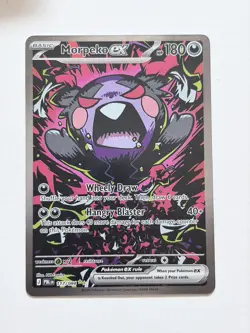 Morpeko EX 117/084 Pokemon SIR Pitch Black English - Image 1