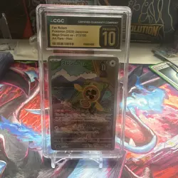 Pokemon Fan Rotom 213/193 Mega Dream ex Art Rare Holo CGC Pristine 10 2025 JP - Image 1