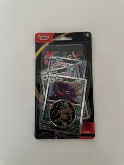 Pokemon TCG: Pitch Black Premium Checklane Booster Blister Packs Gengar Promo - Image 1