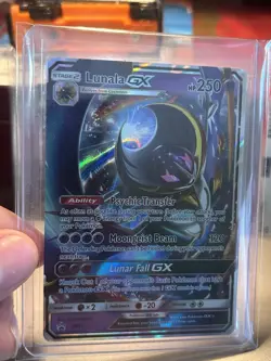 Lunala GX SM17 Pokemon Sun & Moon Black Star Promo Holo Rare - Image 3