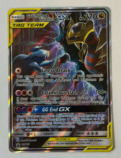 Pokemon Garchomp & Giratina GX Tag Team TCG SM193 Promo Near Mint - Image 1